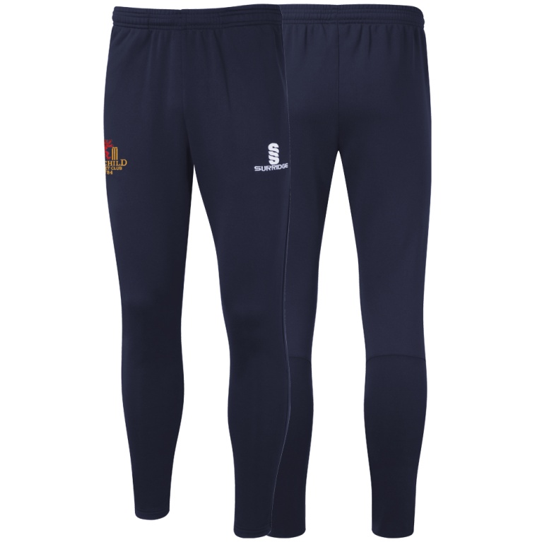 Bapchild Cricket Club Tek Slim Training Pants : Navy