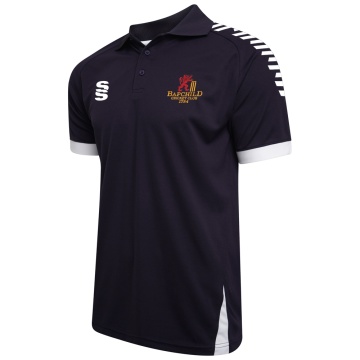 bapchild cc Fuse Polo Shirt : Navy / White